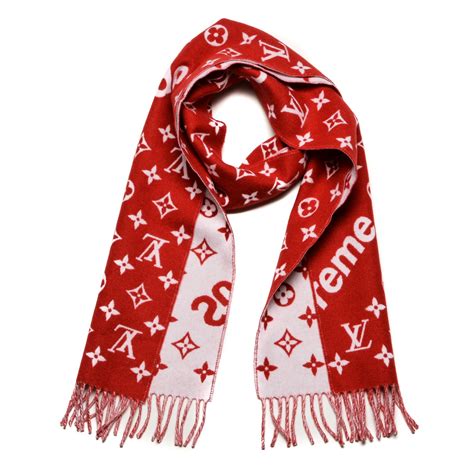 louis vuitton wool scarf